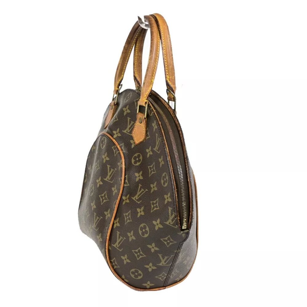 AUTHENTICITY GUARANTEED LOUIS VUITTON LV Logo Ellipse MM Hand Bag Monogram - Picture 4 of 16